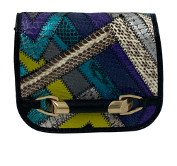 Zadie, Crossbody, Ef Croc, Multicolor, 3